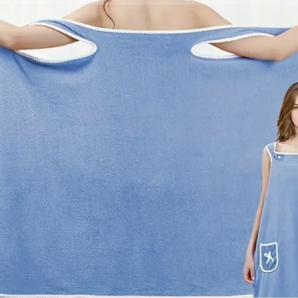 AFTER SHOWER WRAP AROUND TOWEL. - Picture 2 of 5